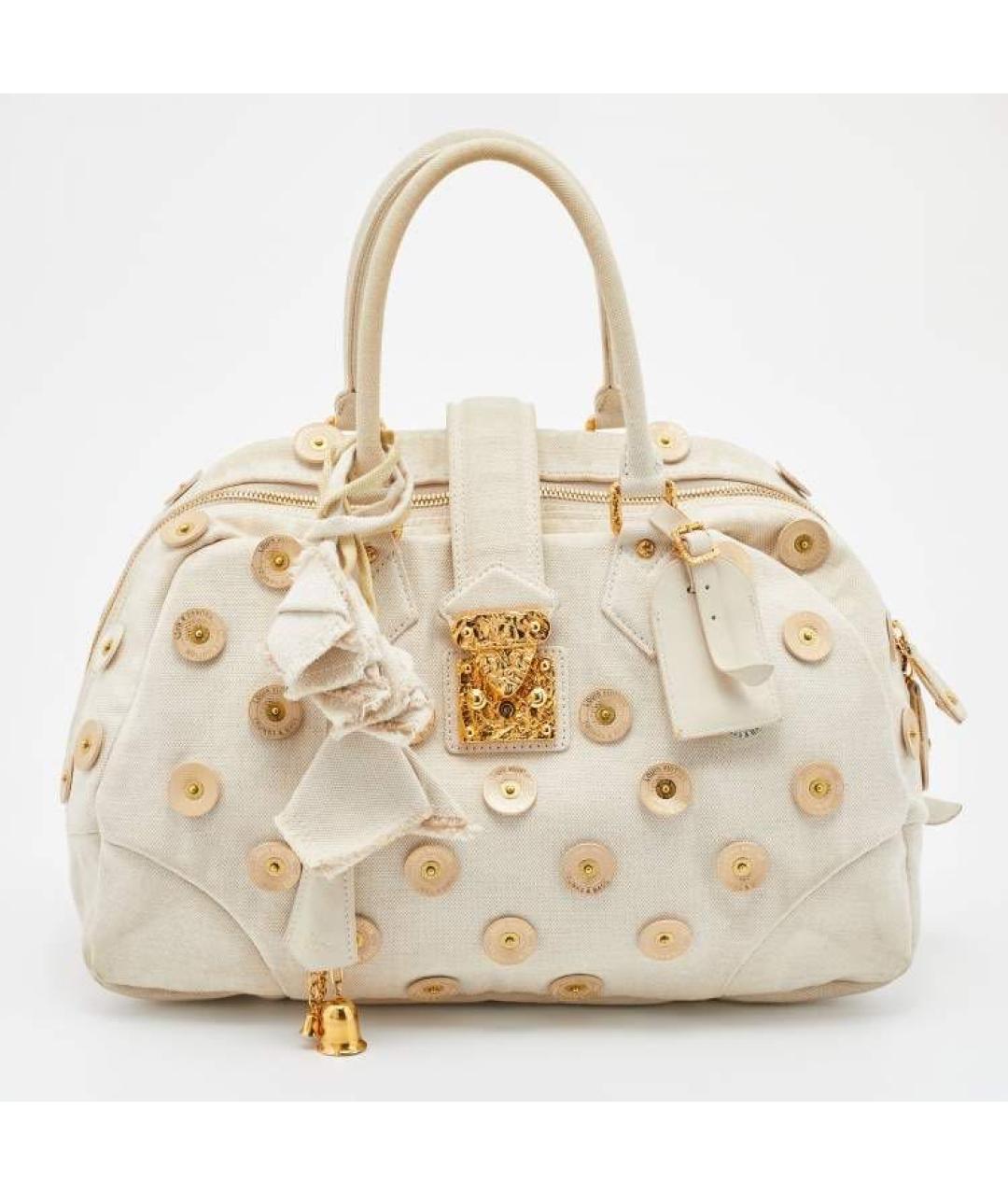 LOUIS VUITTON Бежевый брелок, фото 5