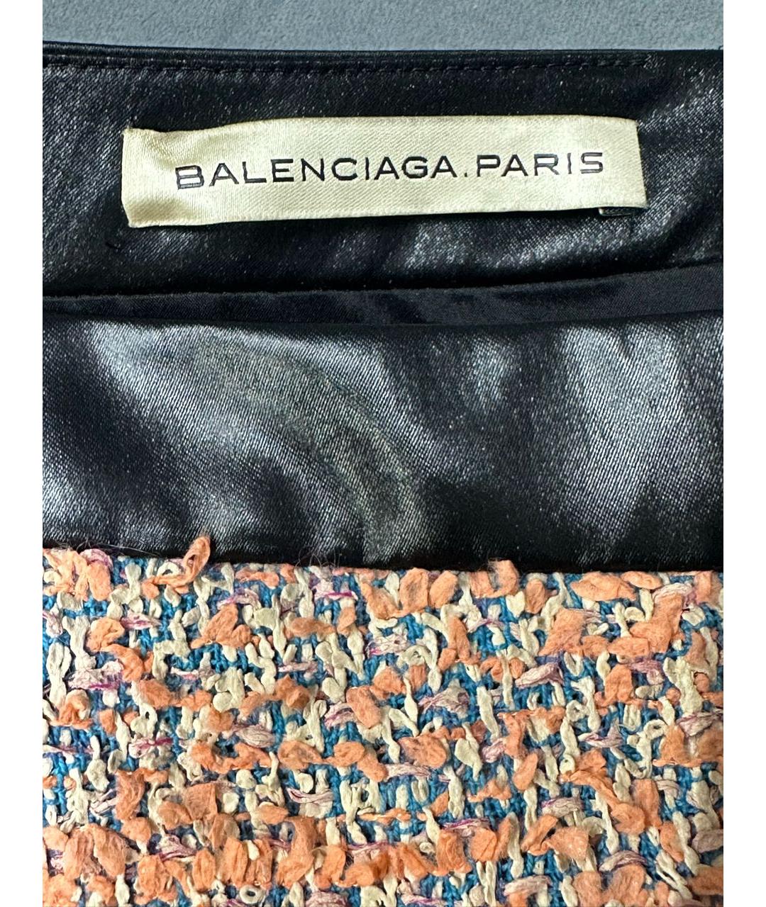 BALENCIAGA Хлопковая юбка мини, фото 3
