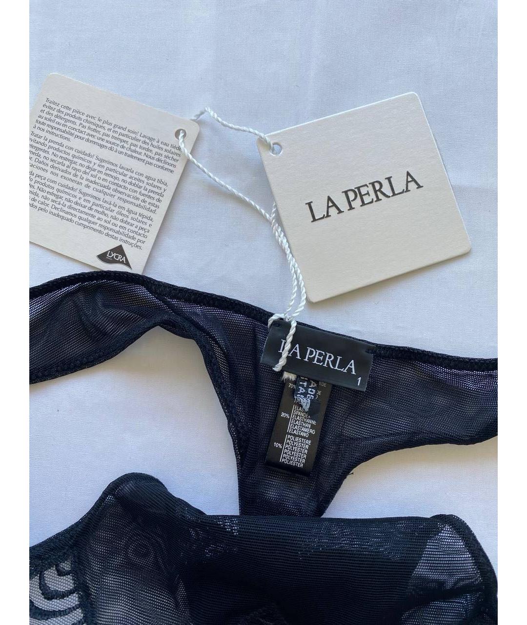 LA PERLA Черные трусы, фото 4