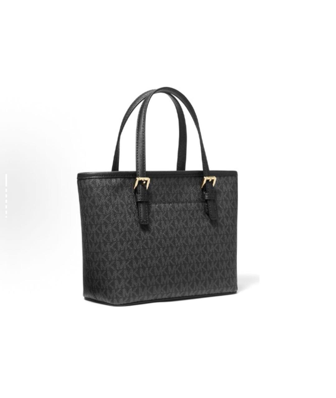 MICHAEL KORS Черная сумка тоут, фото 2
