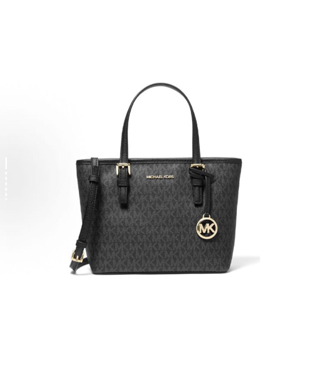 MICHAEL KORS Черная сумка тоут, фото 4