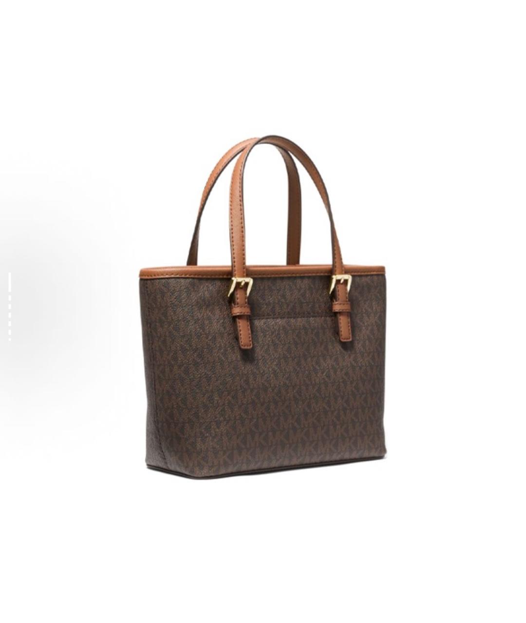 MICHAEL KORS Коричневая сумка тоут, фото 2