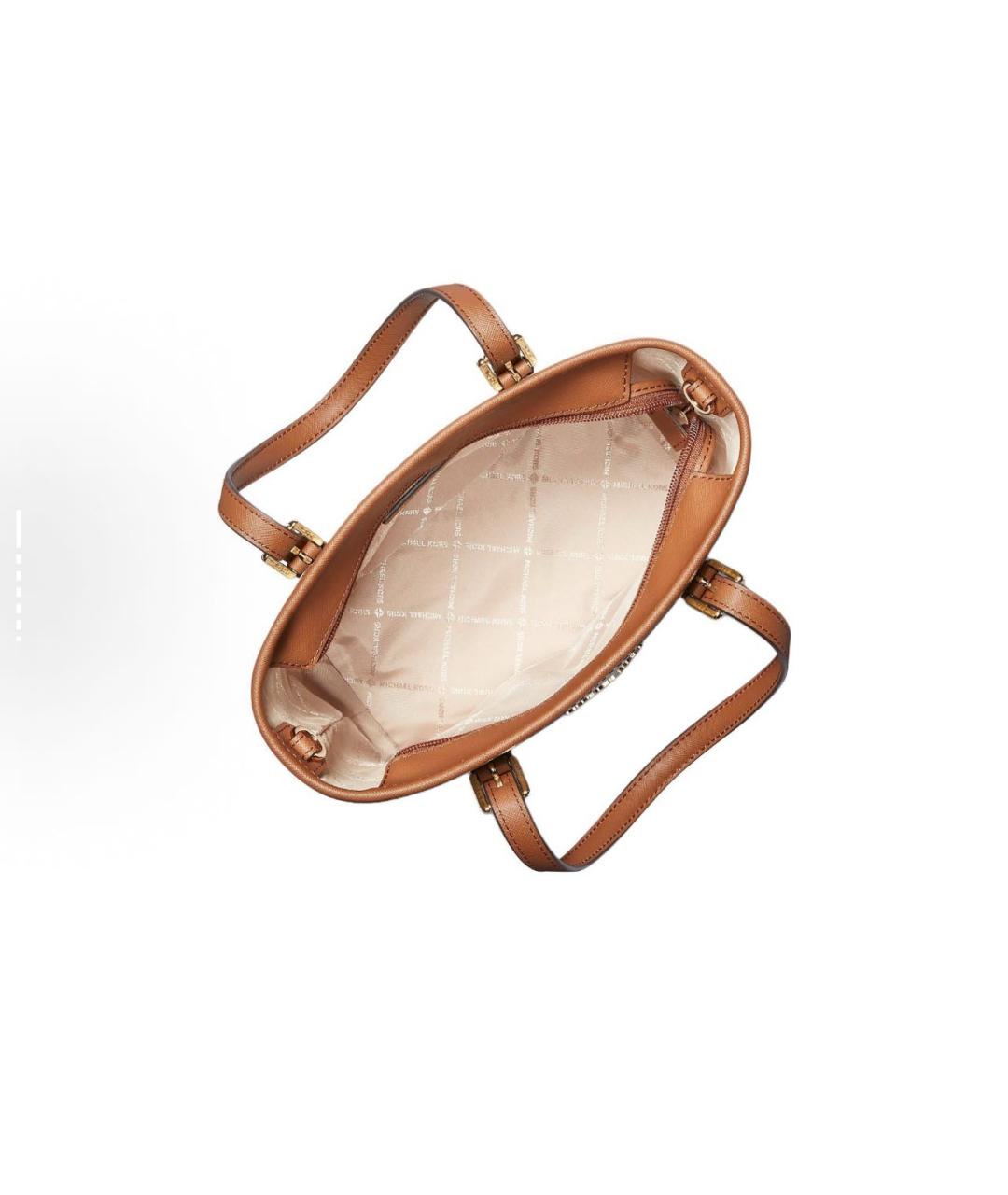 MICHAEL KORS Белая сумка тоут, фото 3