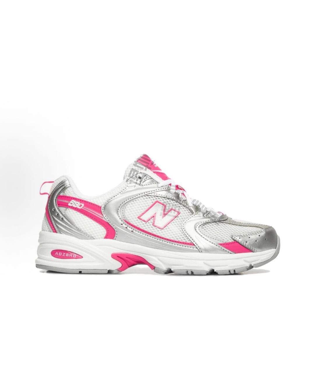 NEW BALANCE Серые текстильные низкие кроссовки / кеды, фото 2