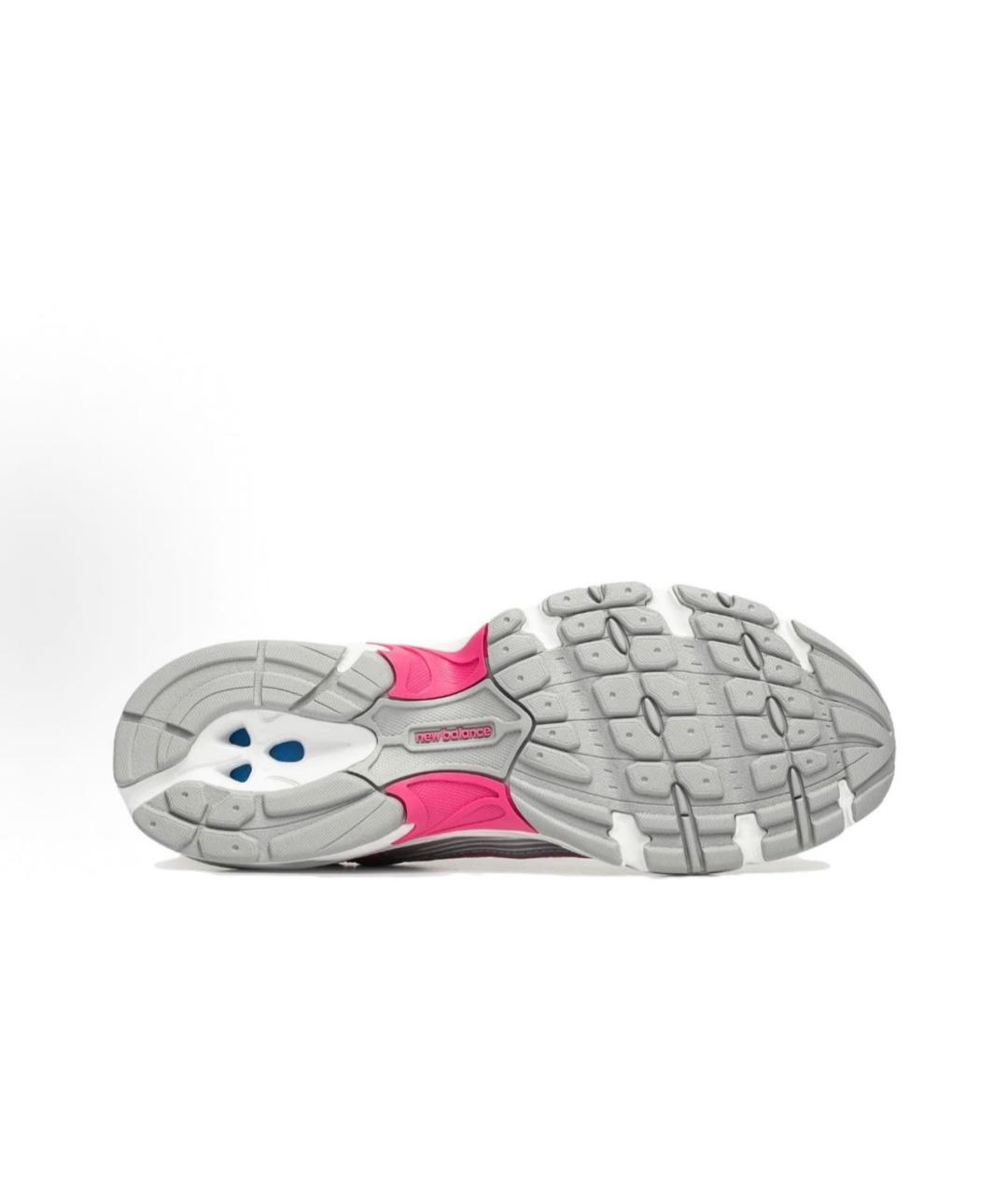 NEW BALANCE Серые текстильные низкие кроссовки / кеды, фото 5