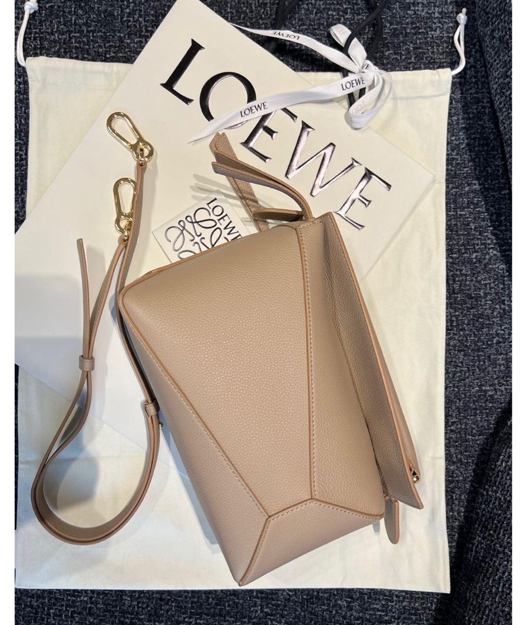 LOEWE Кожаная сумка через плечо, фото 4