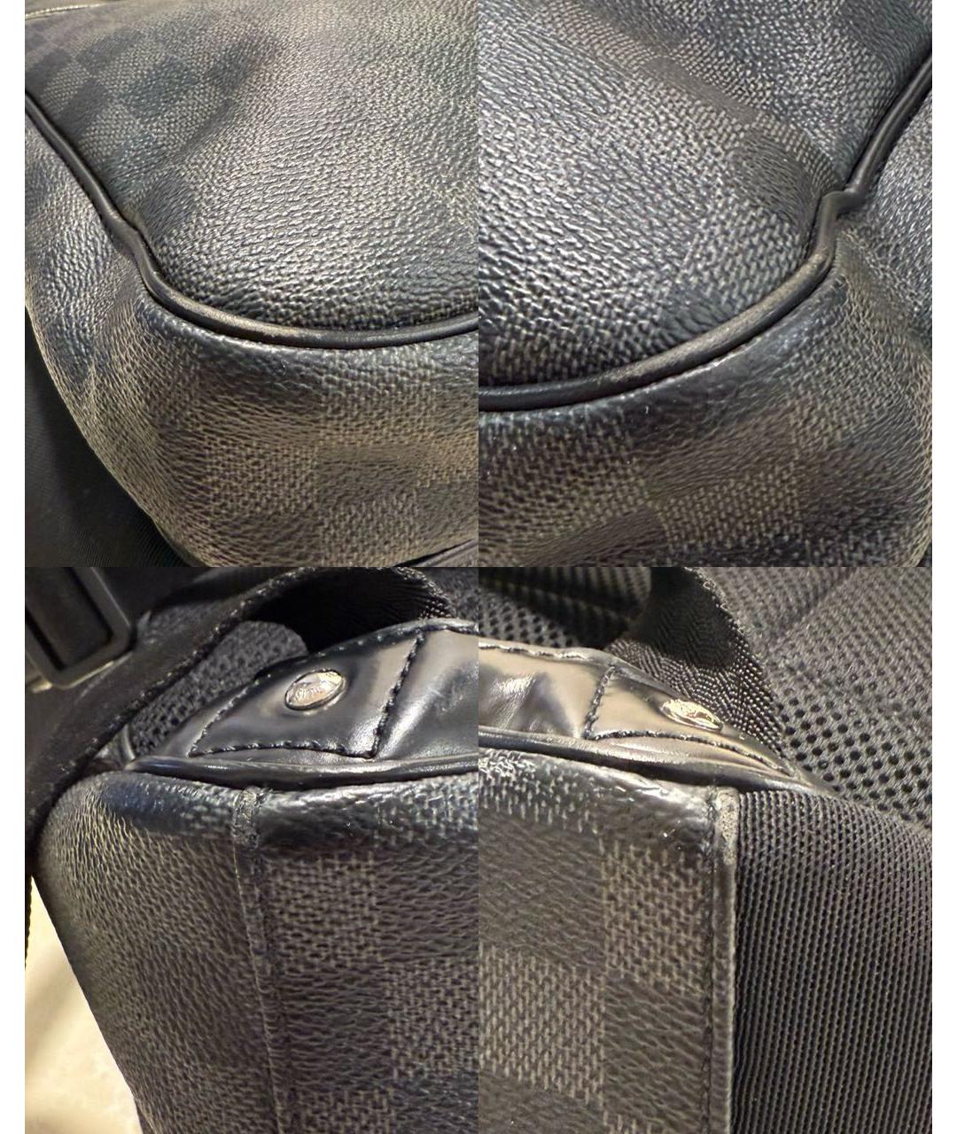 LOUIS VUITTON Черный рюкзак, фото 7
