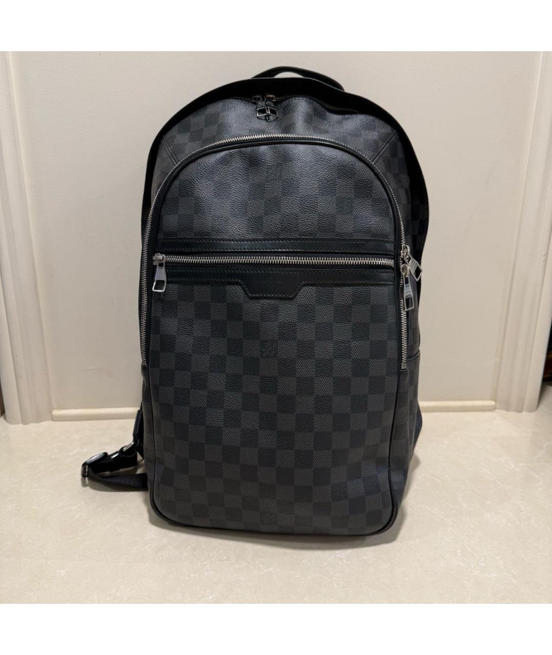 LOUIS VUITTON Черный рюкзак, фото 9