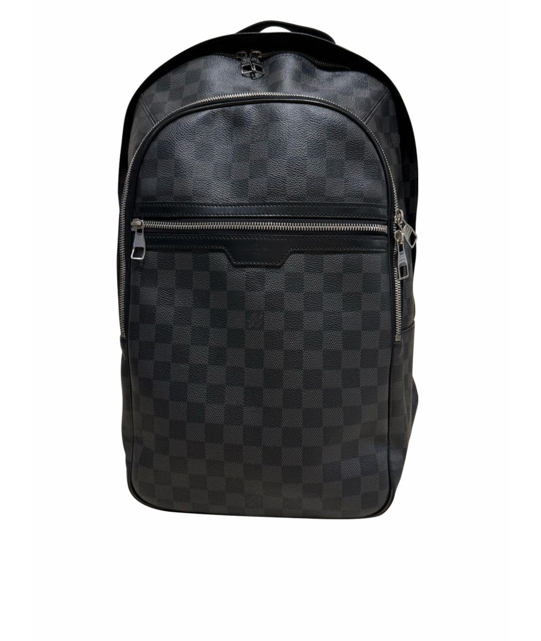 LOUIS VUITTON Черный рюкзак, фото 1