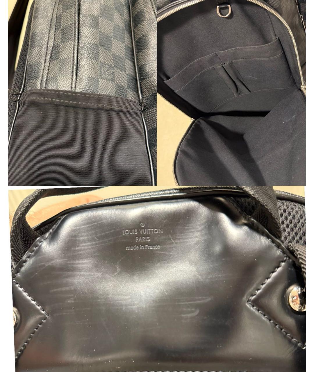 LOUIS VUITTON Черный рюкзак, фото 8