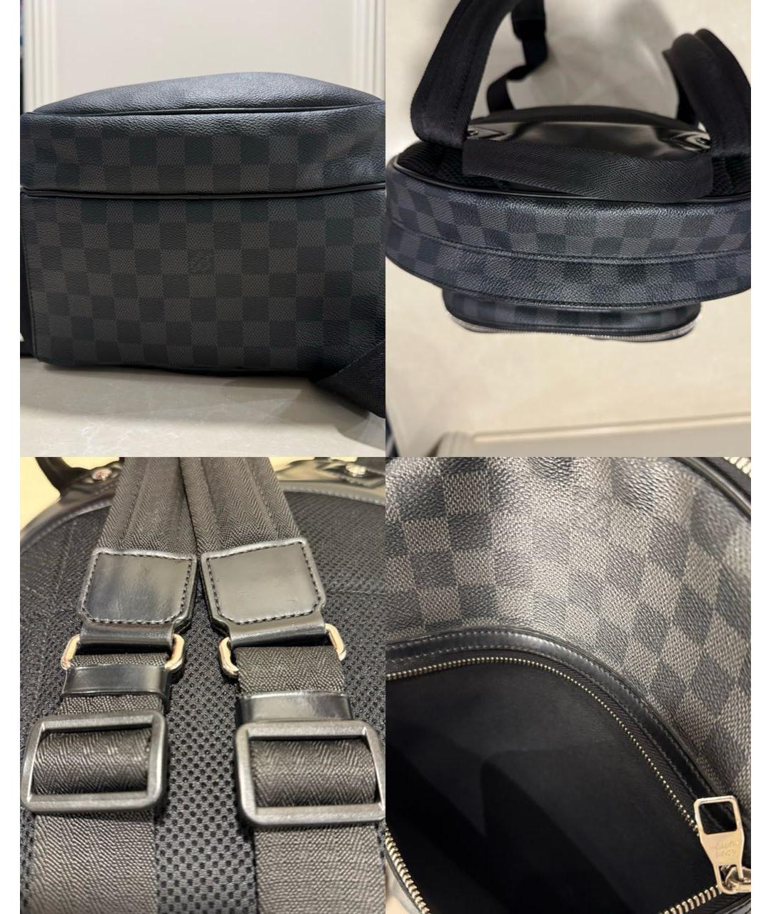 LOUIS VUITTON Черный рюкзак, фото 5