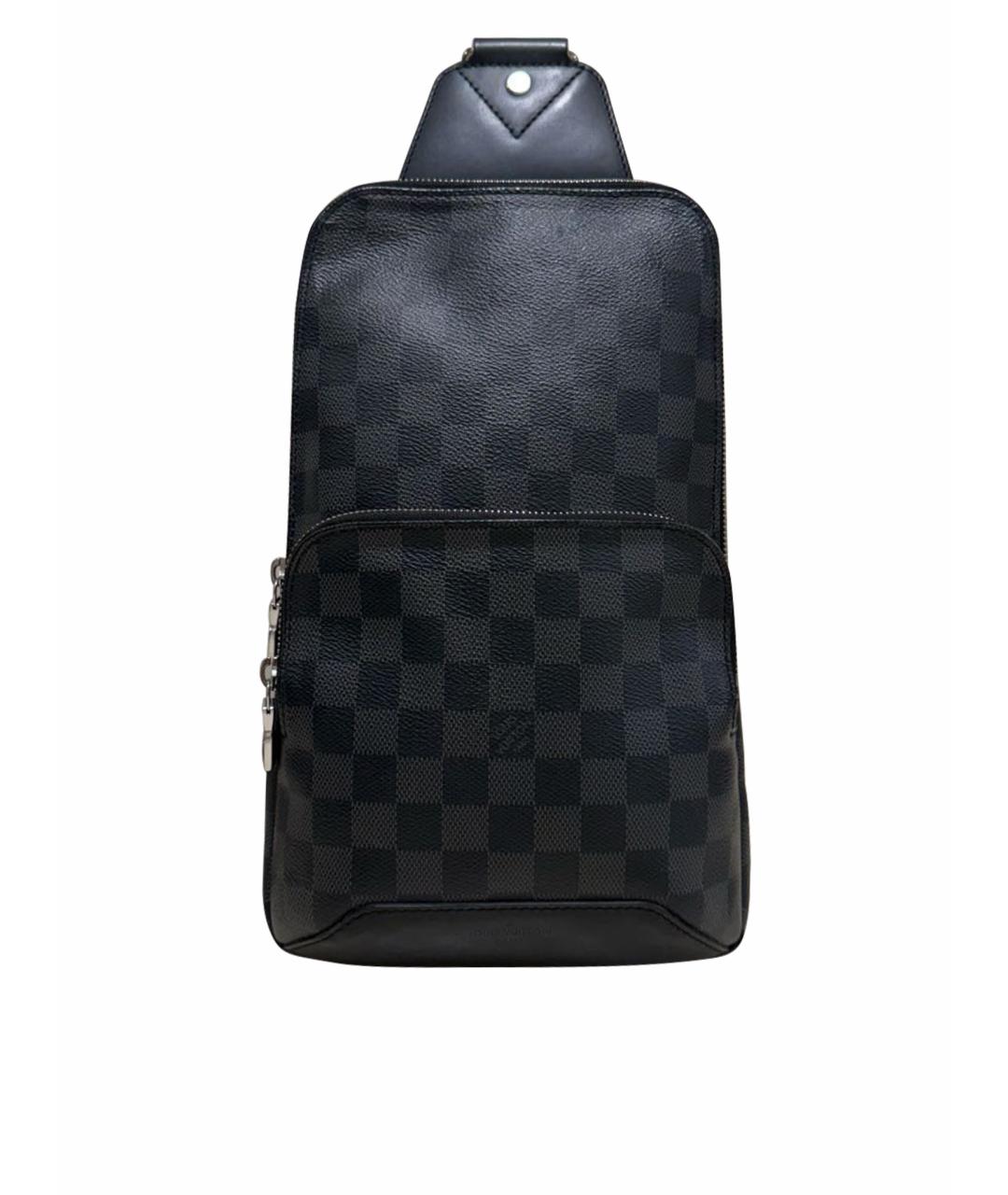 LOUIS VUITTON Черная сумка на плечо, фото 1