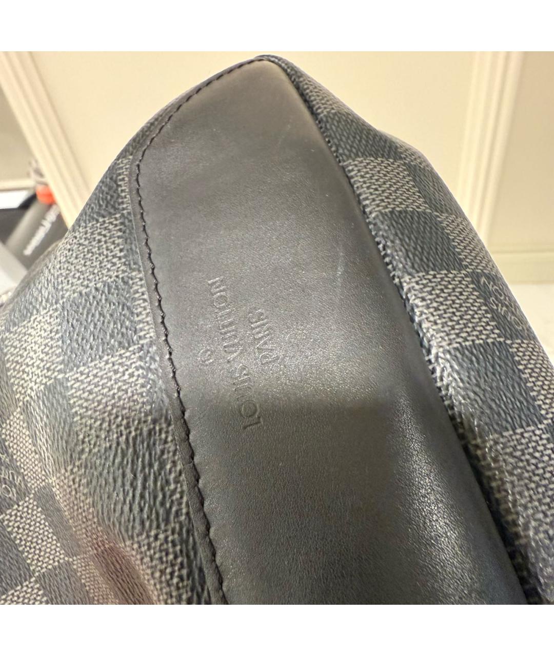 LOUIS VUITTON Черная сумка на плечо, фото 8