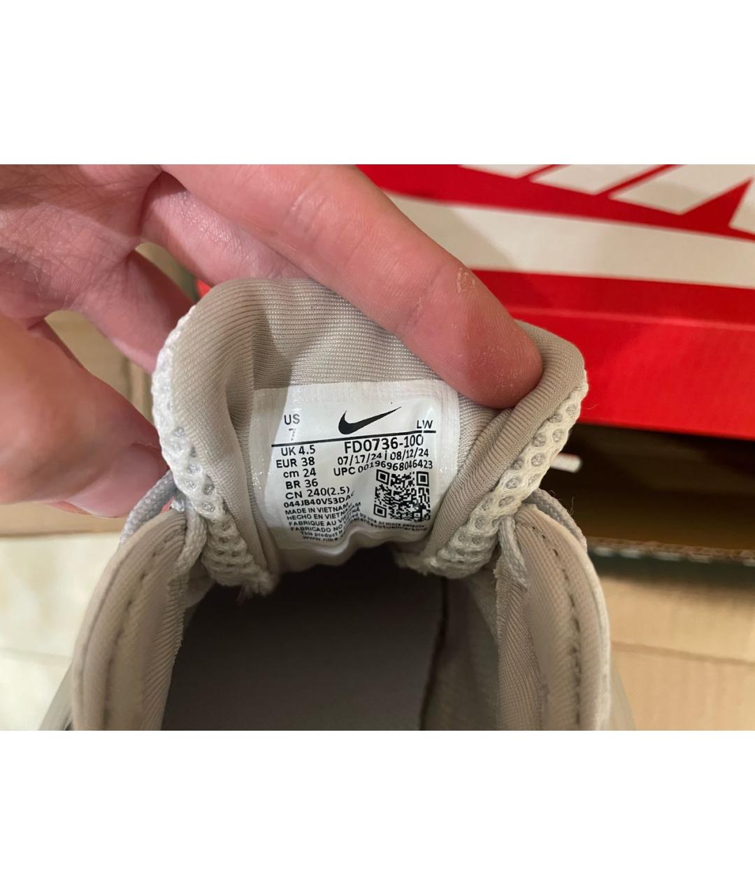 NIKE Текстильные кроссовки, фото 6