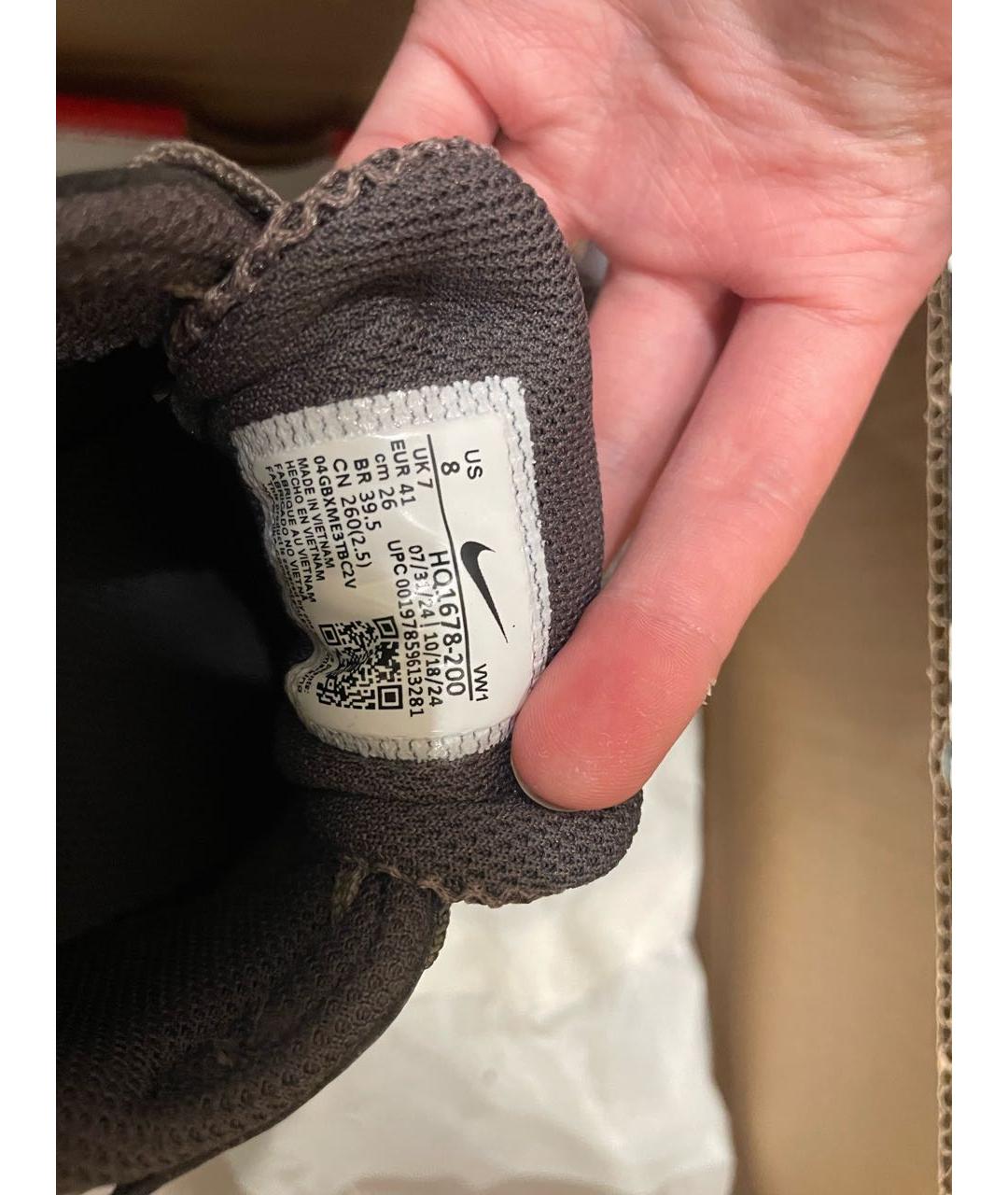 NIKE Текстильные кроссовки, фото 7