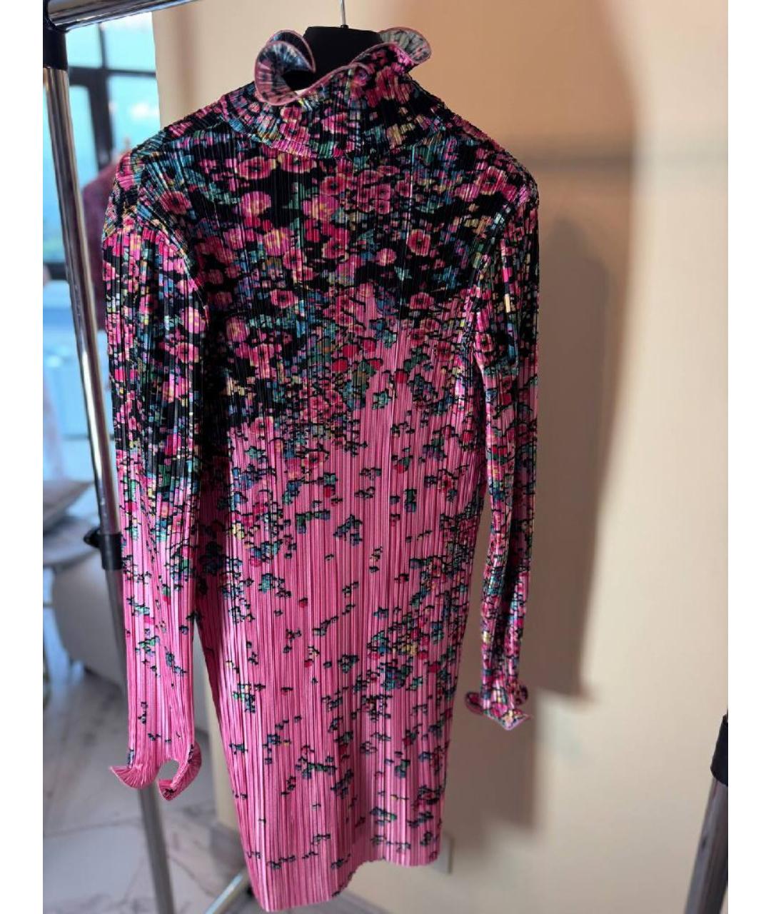 GIVENCHY Розовое полиэстеровое вечернее платье, фото 3
