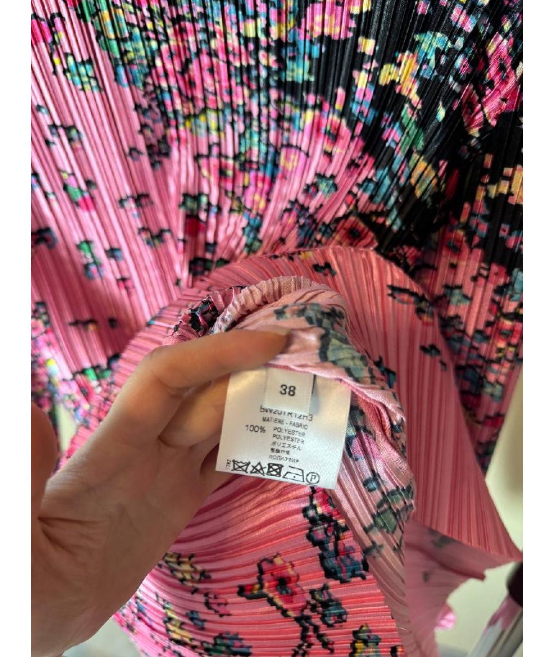 GIVENCHY Розовое полиэстеровое вечернее платье, фото 5