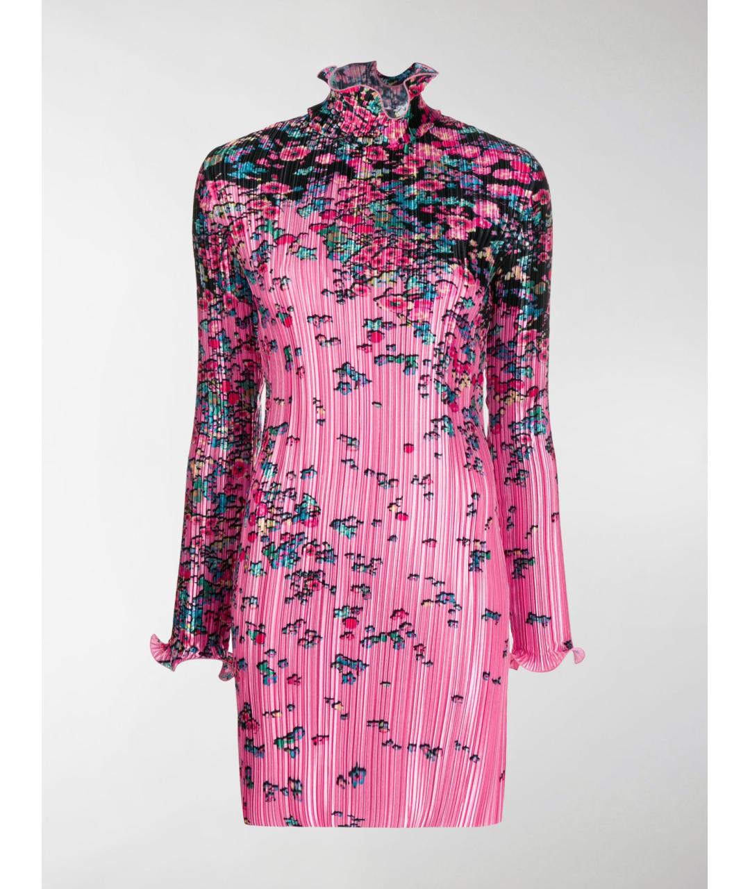 GIVENCHY Розовое полиэстеровое вечернее платье, фото 7