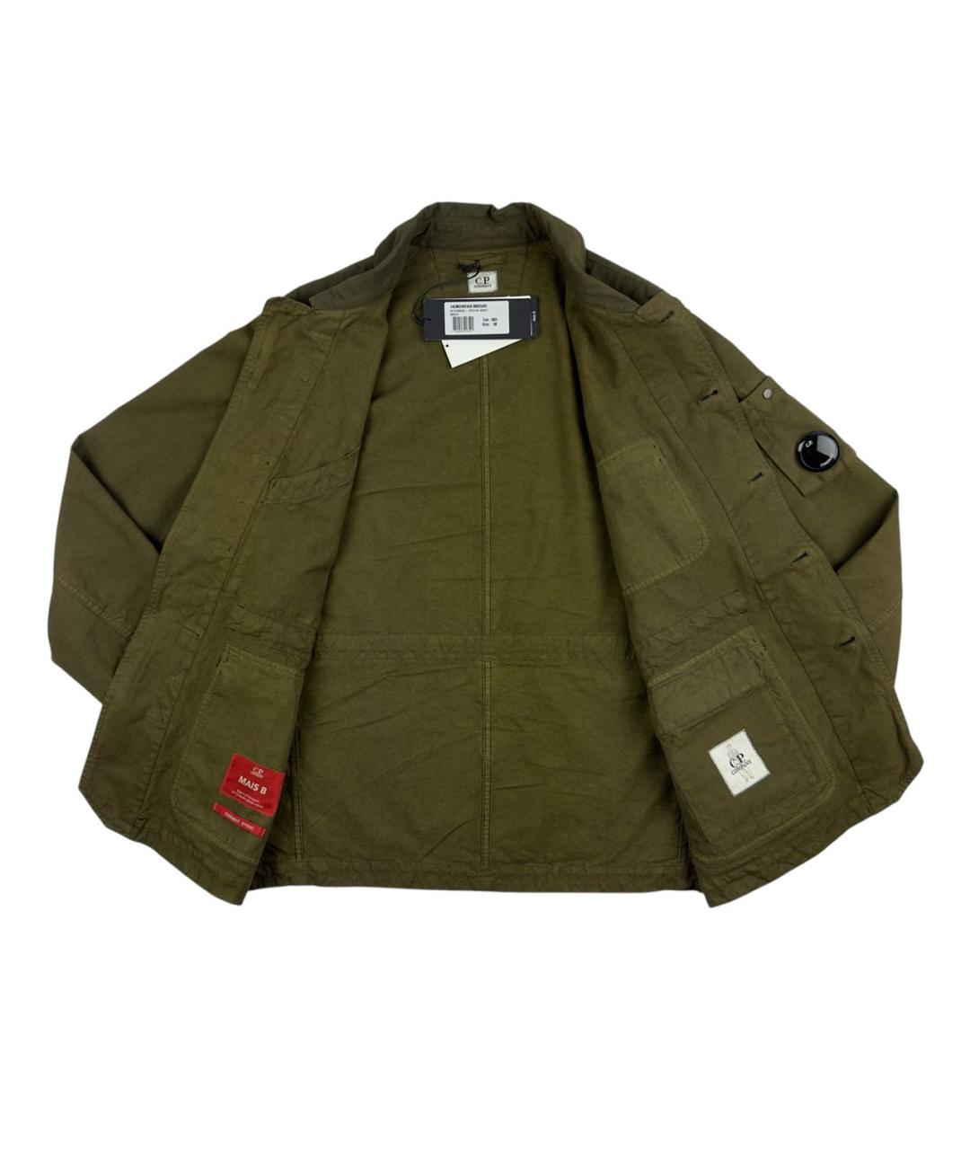 CP COMPANY Хаки хлопковая куртка, фото 4