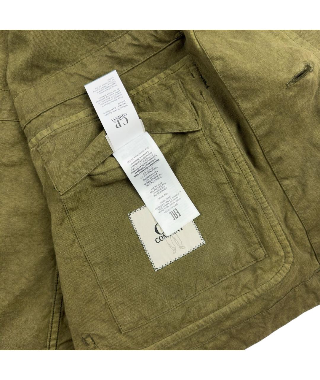 CP COMPANY Хаки хлопковая куртка, фото 6