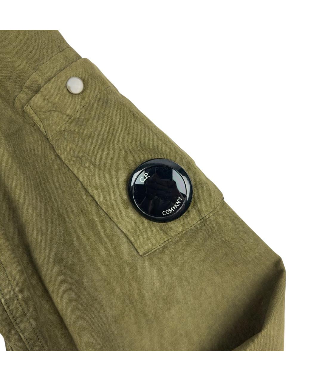 CP COMPANY Хаки хлопковая куртка, фото 3