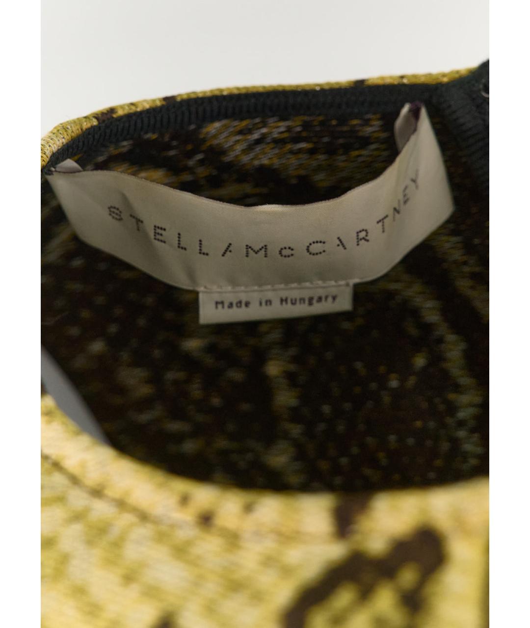 STELLA MCCARTNEY Желтый полиэстеровый костюм с брюками, фото 5
