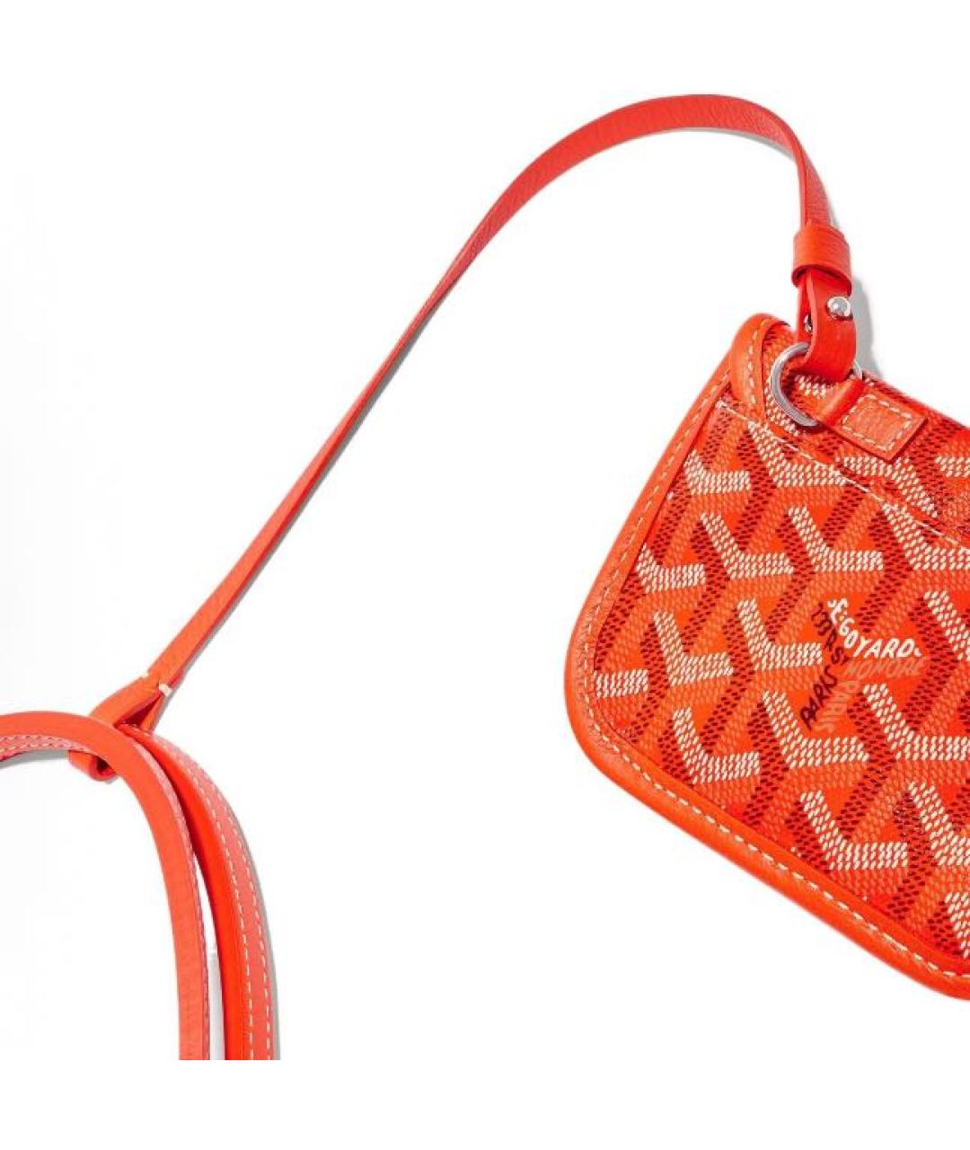 GOYARD Оранжевая сумка тоут, фото 4