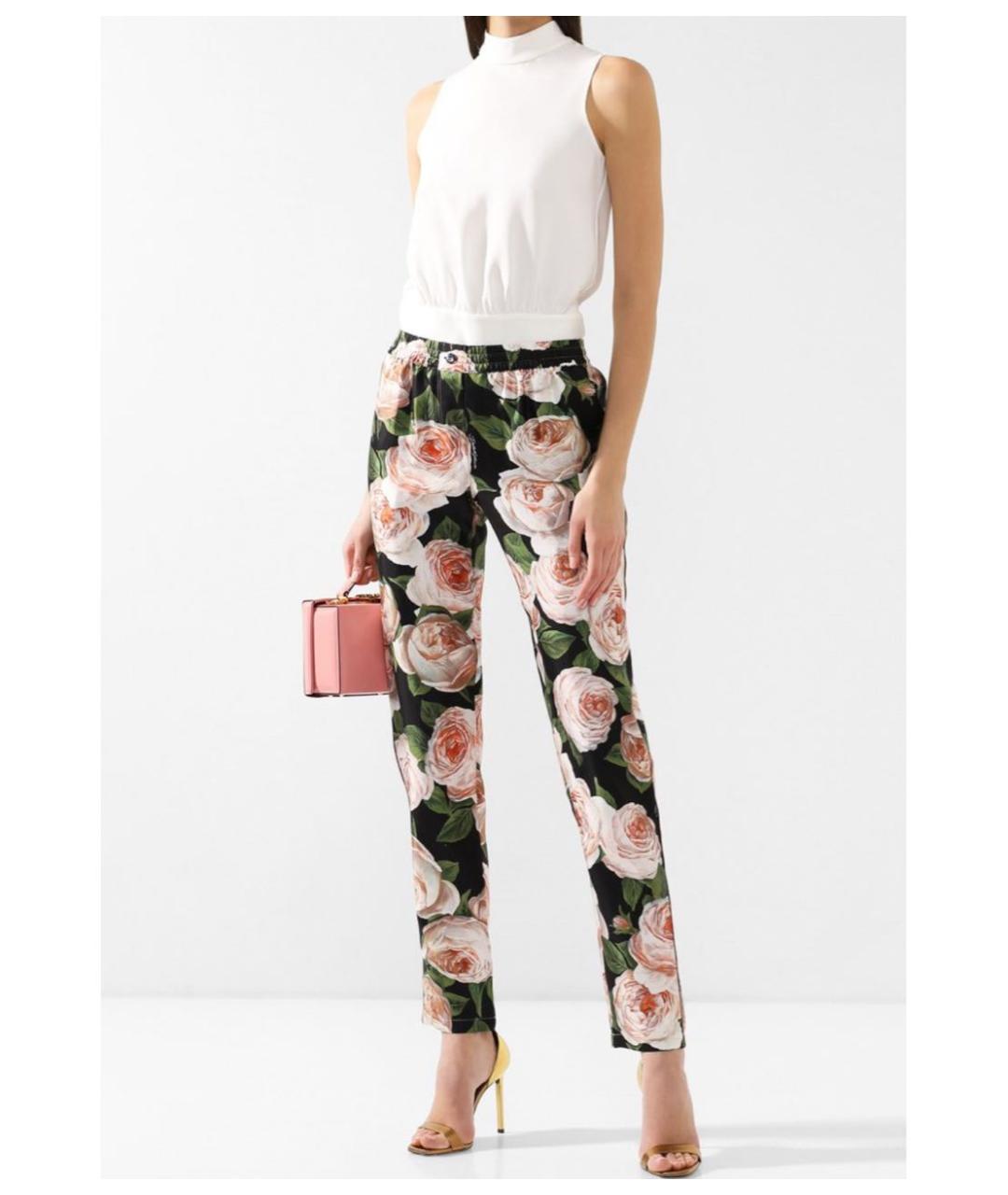 DOLCE&GABBANA Шелковый костюм с брюками, фото 6