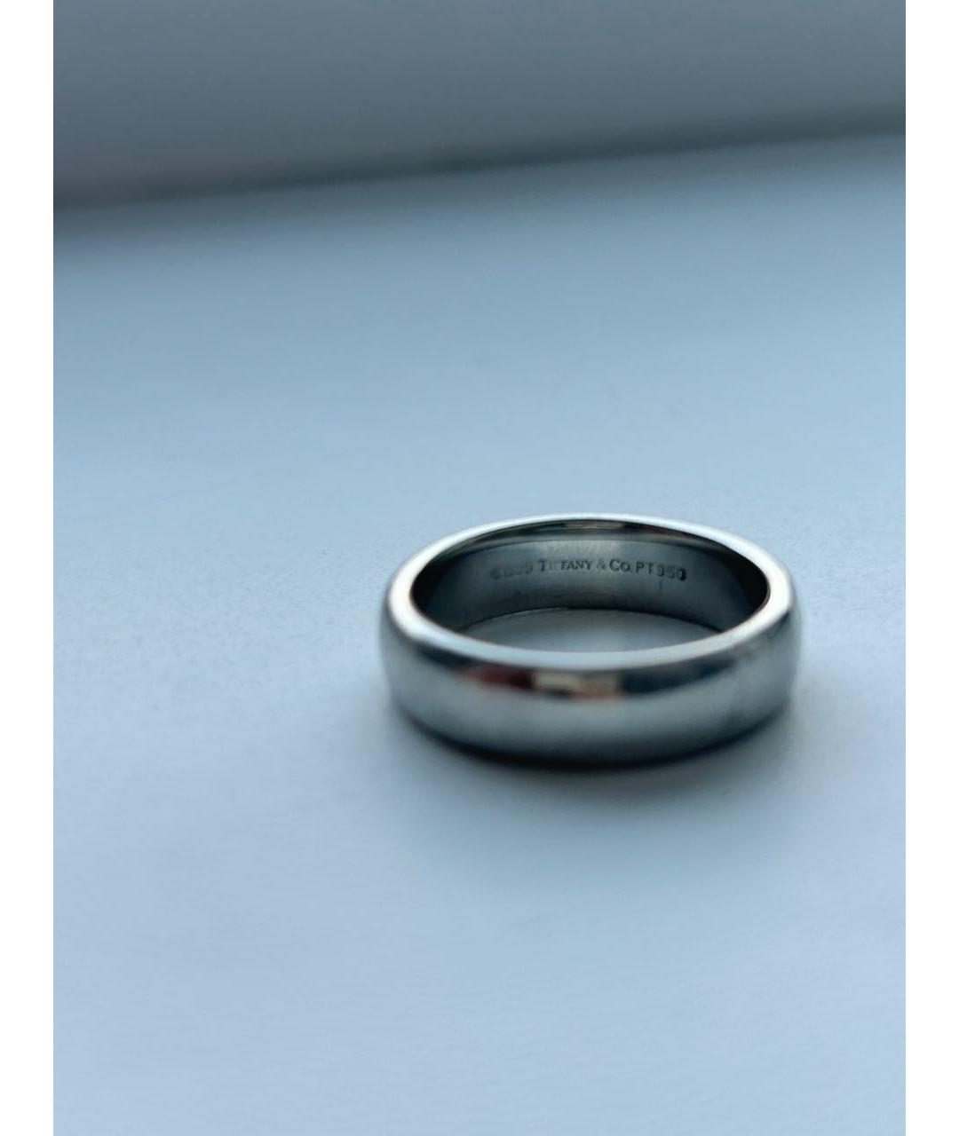 TIFFANY&CO Серебряное платиновое кольцо, фото 5