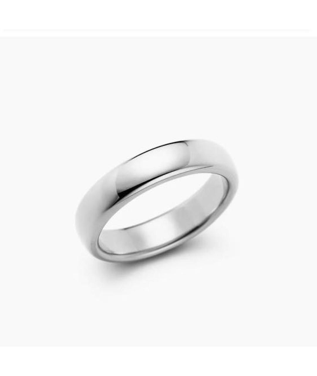 TIFFANY&CO Серебряное платиновое кольцо, фото 10