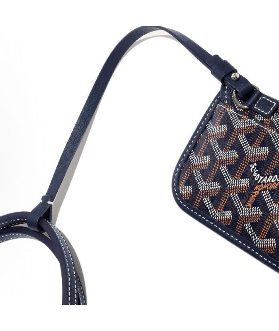 GOYARD Темно-синяя сумка тоут, фото 4