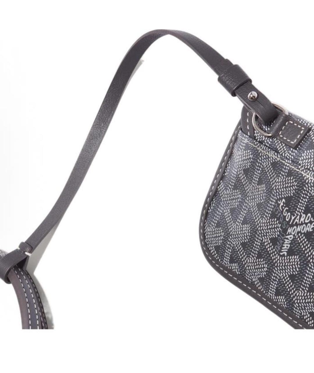 GOYARD Антрацитовая сумка тоут, фото 4