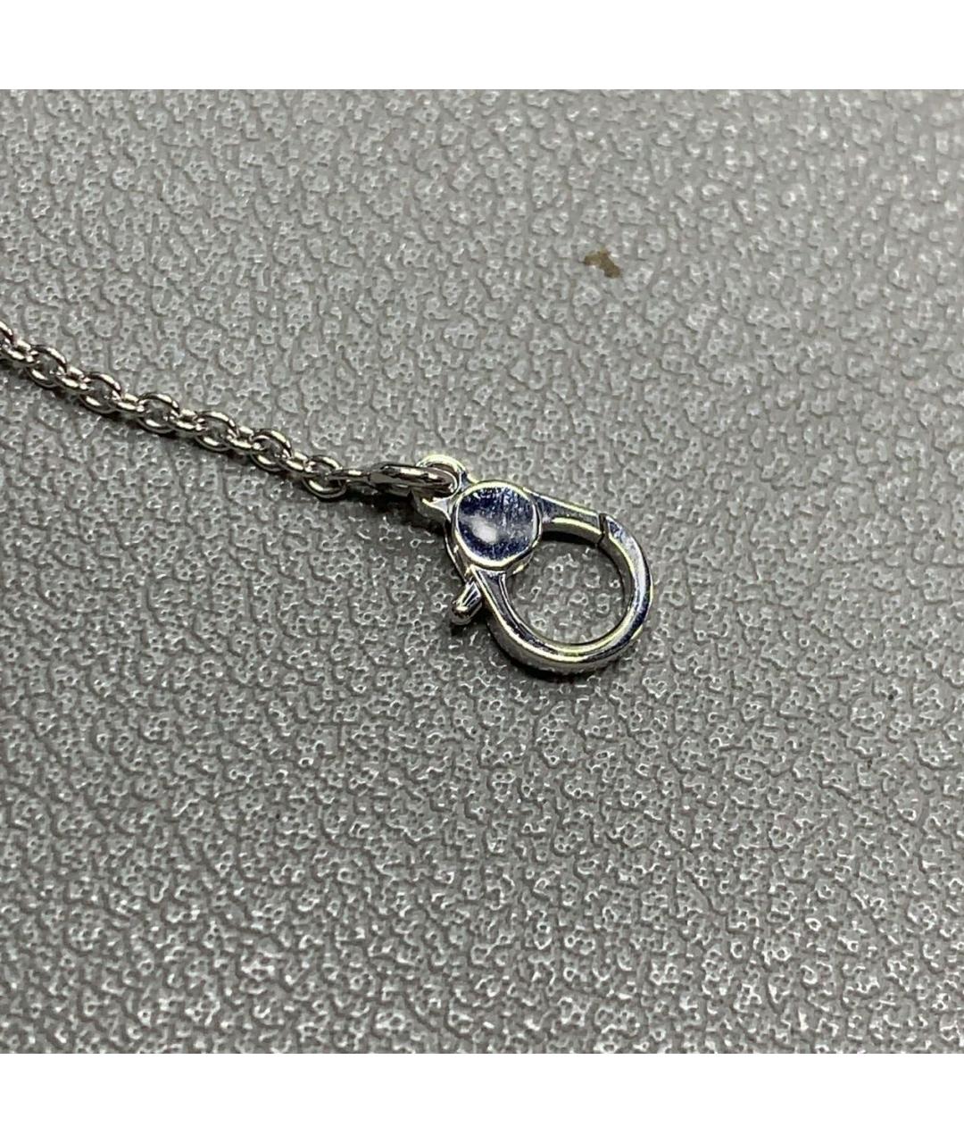HERMES Серебряное колье из белого золота, фото 6