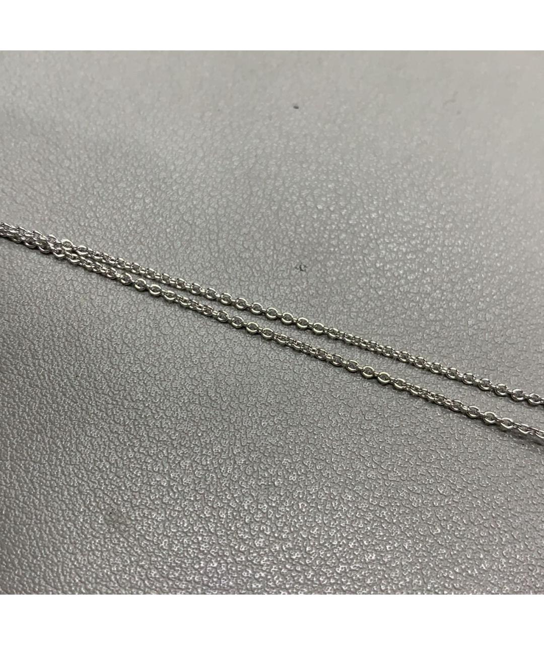 HERMES Серебряное колье из белого золота, фото 7