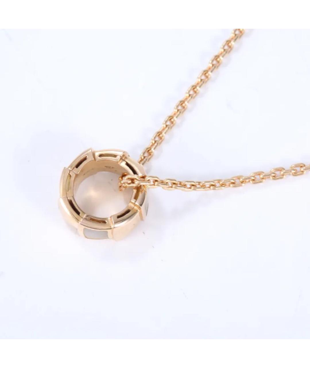 BVLGARI Золотая подвеска из розового золота, фото 3