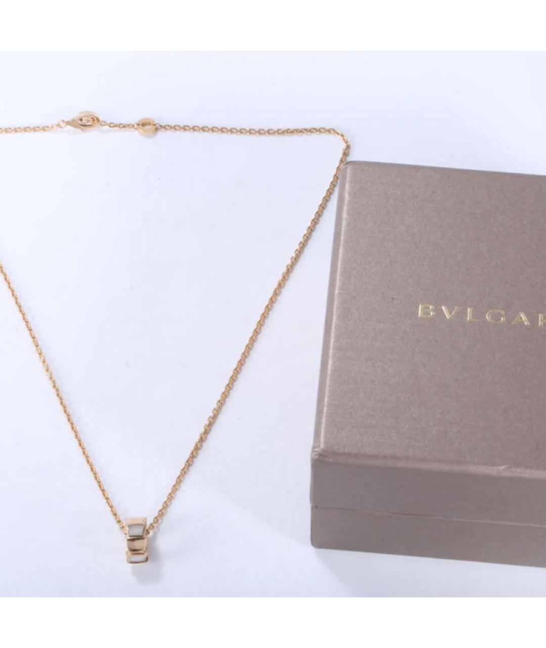 BVLGARI Золотая подвеска из розового золота, фото 7