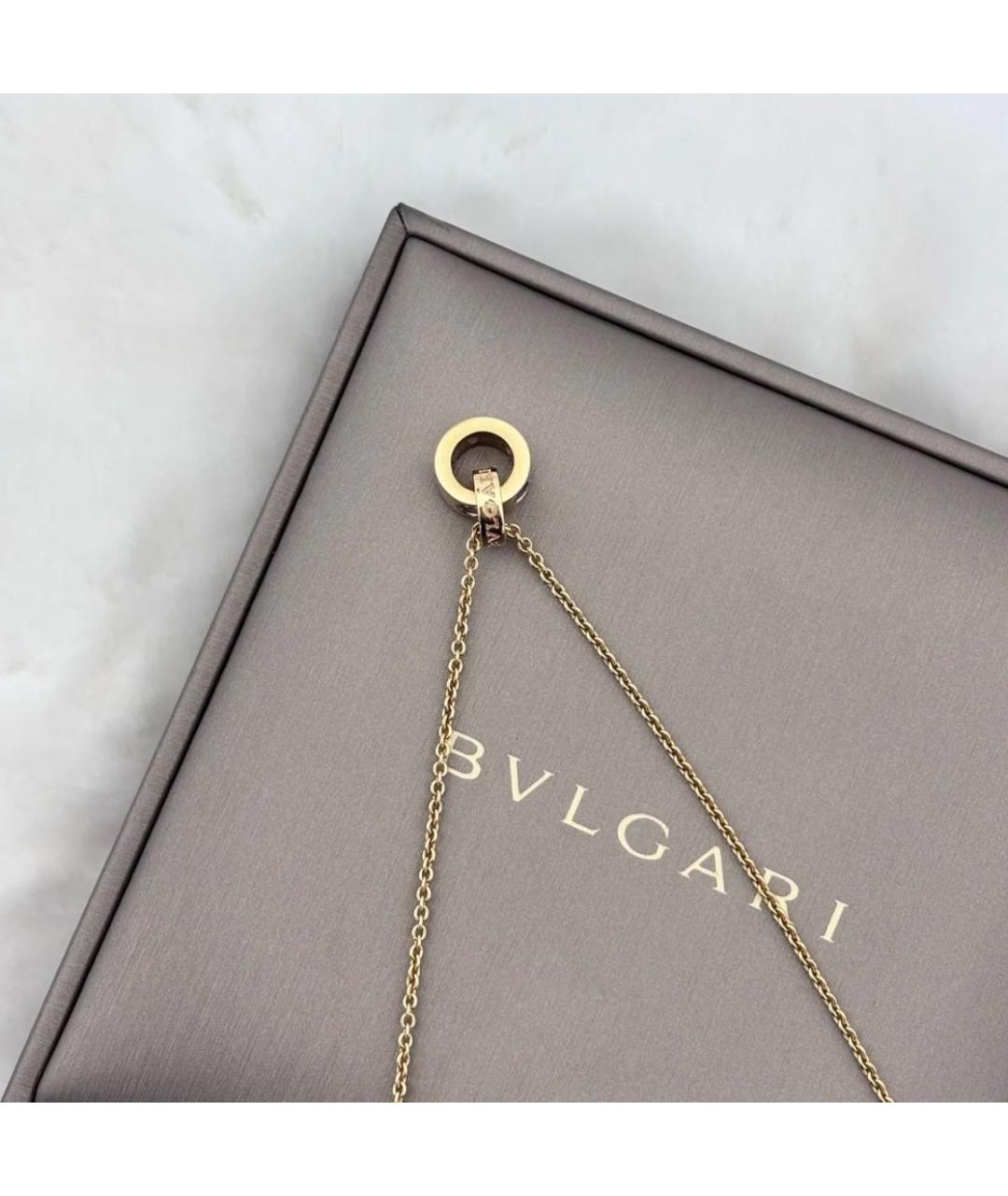 BVLGARI Золотое колье из розового золота, фото 5
