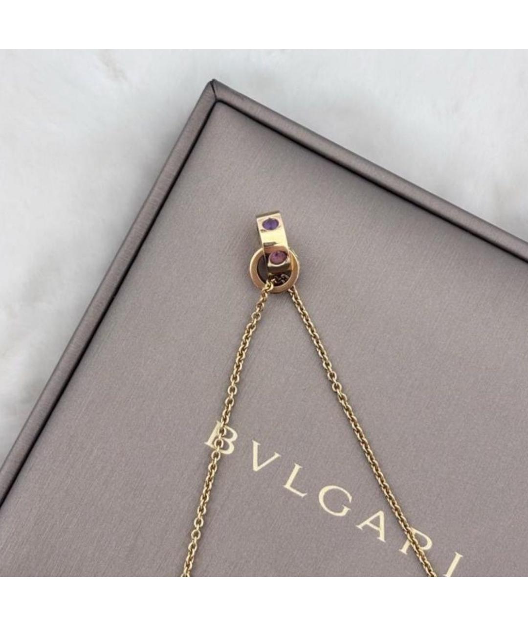 BVLGARI Золотое колье из розового золота, фото 6