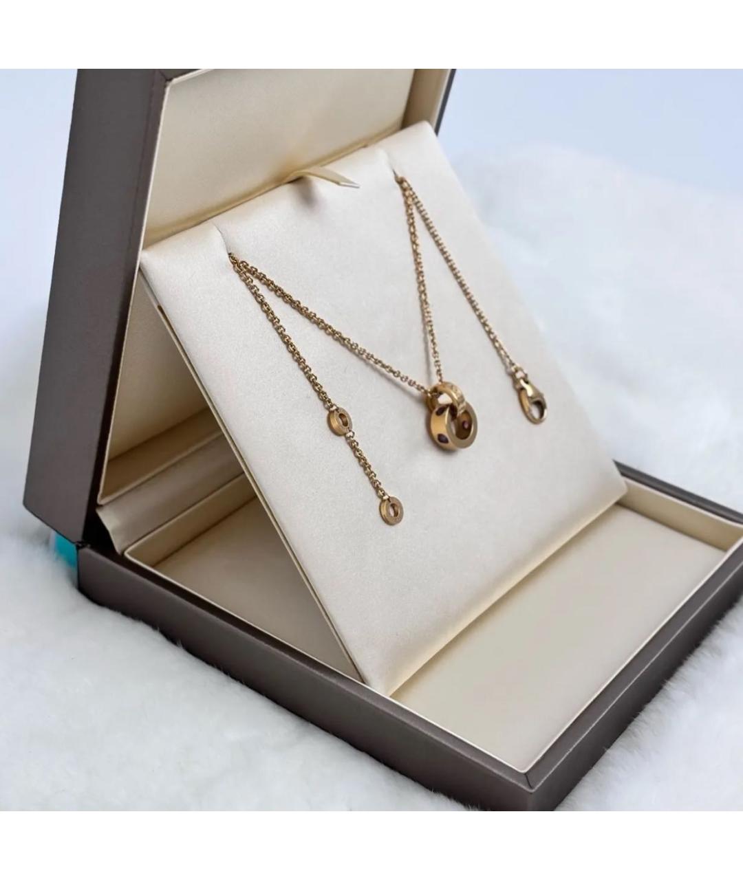 BVLGARI Золотое колье из розового золота, фото 3