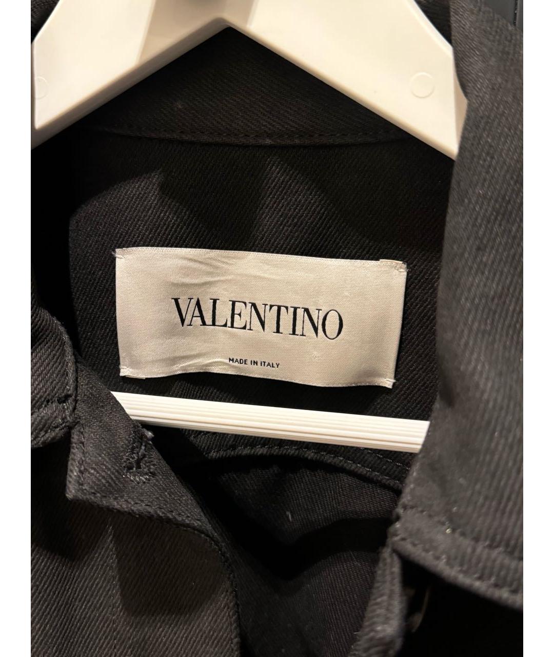 VALENTINO Черная деним куртка, фото 3