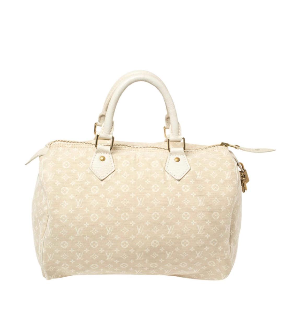 LOUIS VUITTON Бежевая тканевая дорожная/спортивная сумка, фото 1