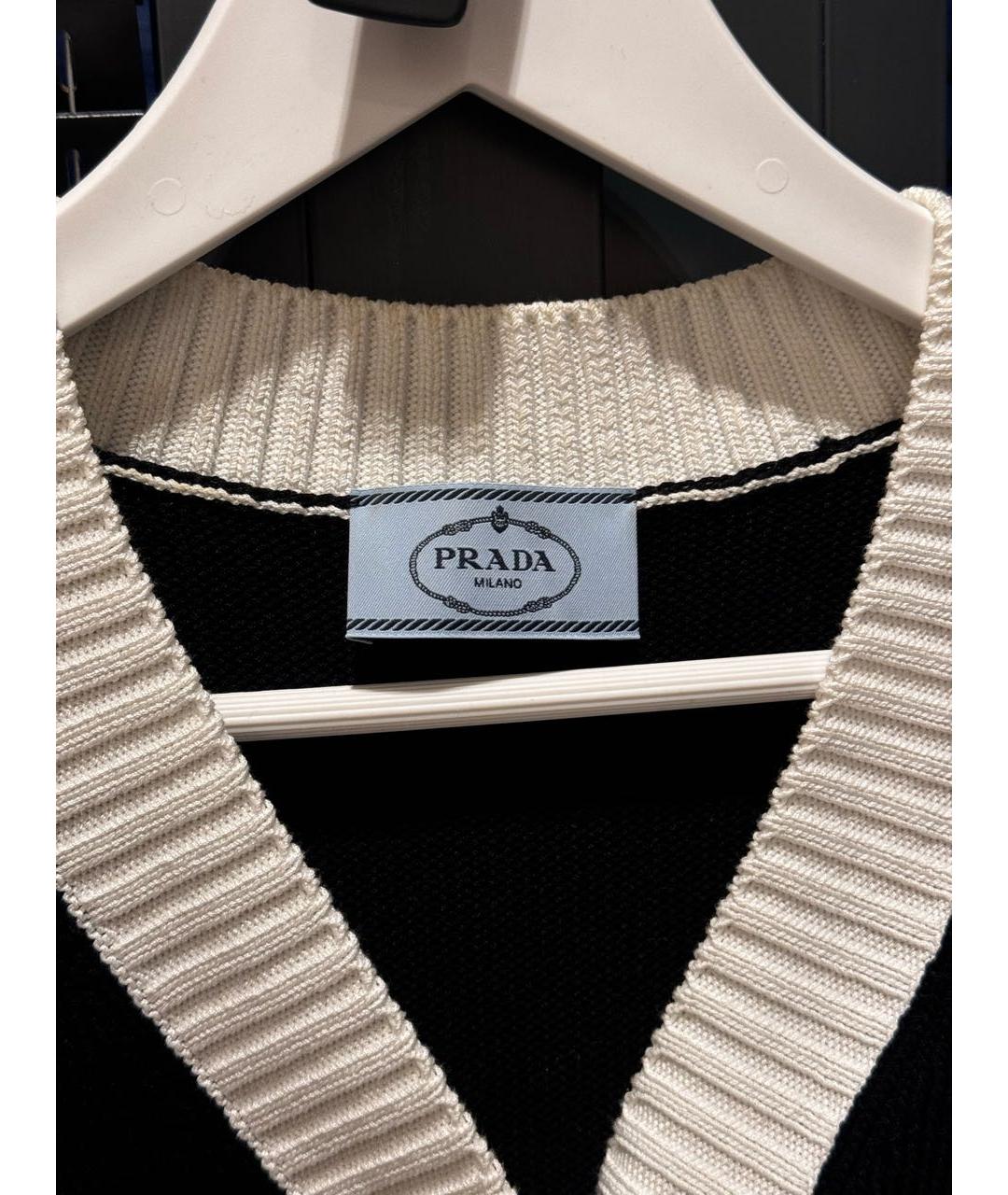 PRADA Черный джемпер / свитер, фото 3