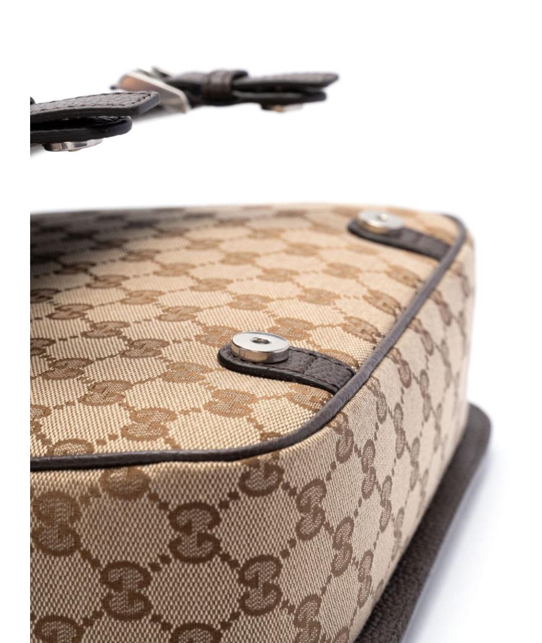 GUCCI Коричневая сумка на плечо, фото 4
