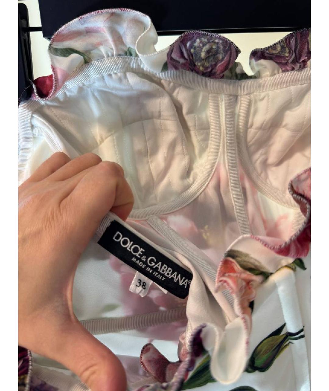 DOLCE&GABBANA Белый корсеты, фото 3