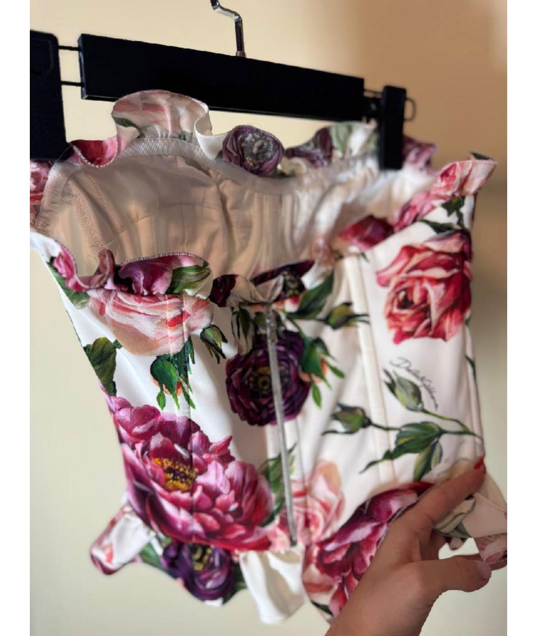 DOLCE&GABBANA Белый корсеты, фото 4