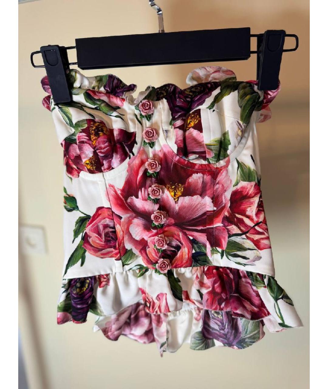 DOLCE&GABBANA Белый корсеты, фото 5