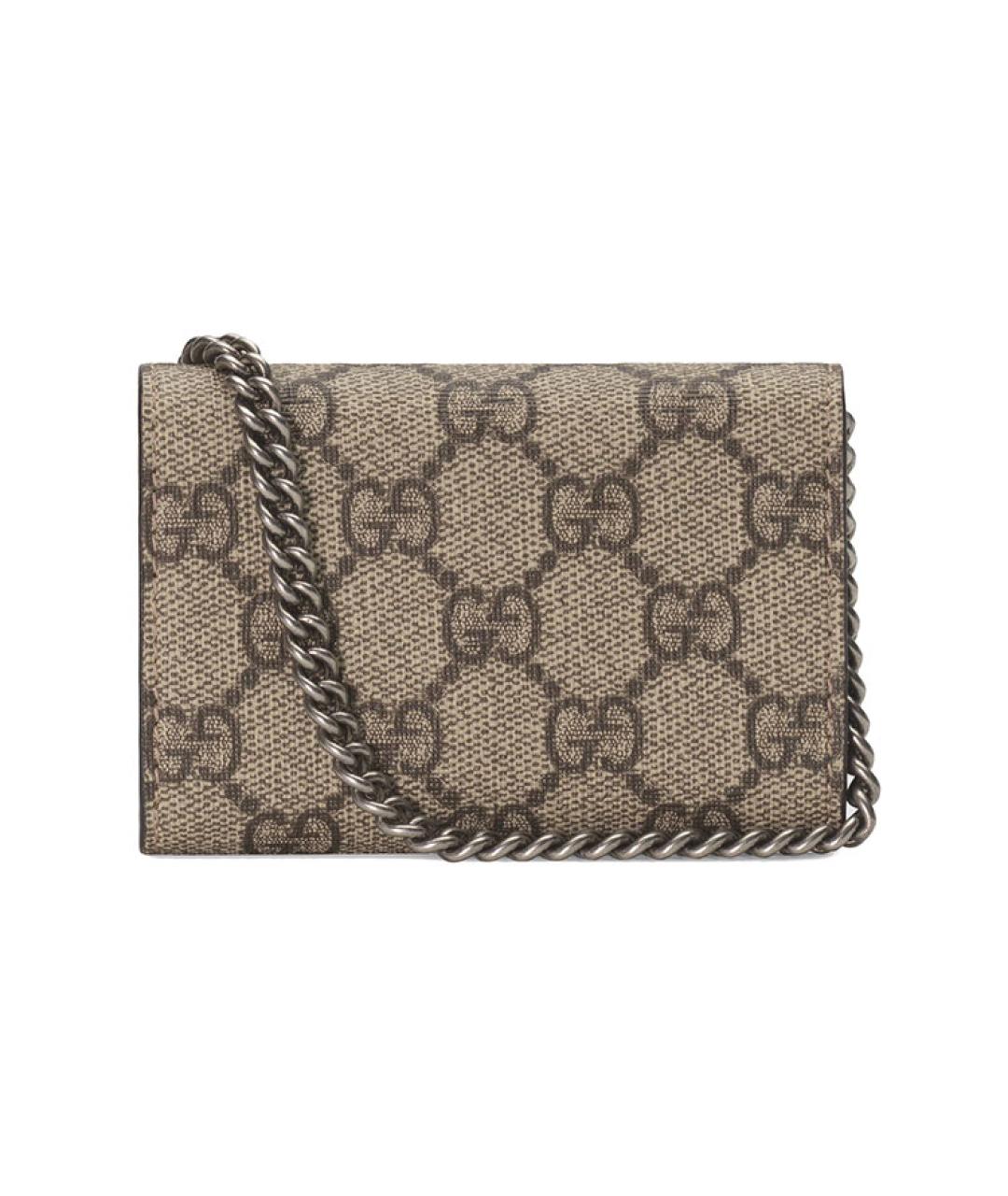 GUCCI Коричневый кошелек, фото 3