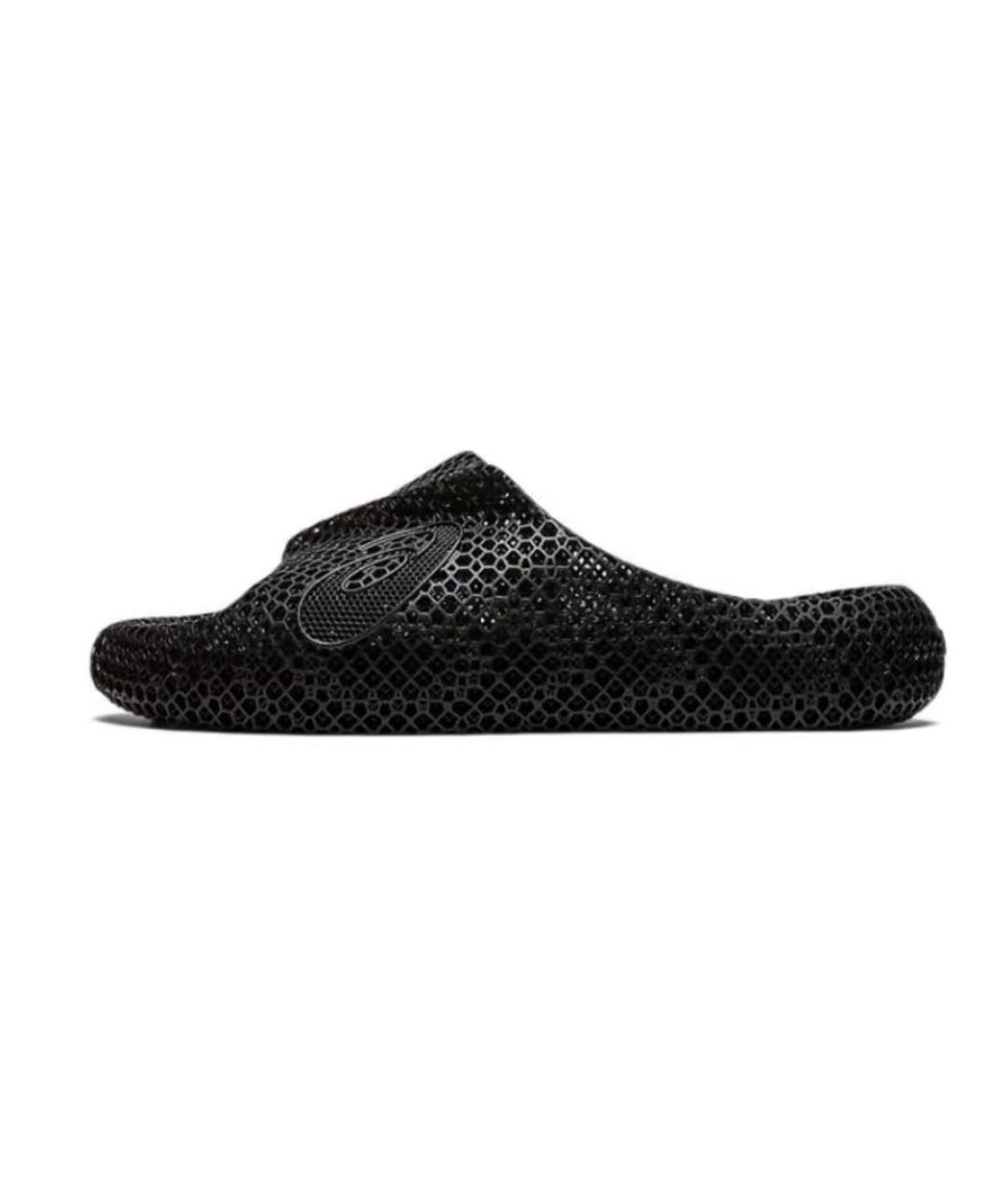 ASICS Черные шлепанцы, фото 7