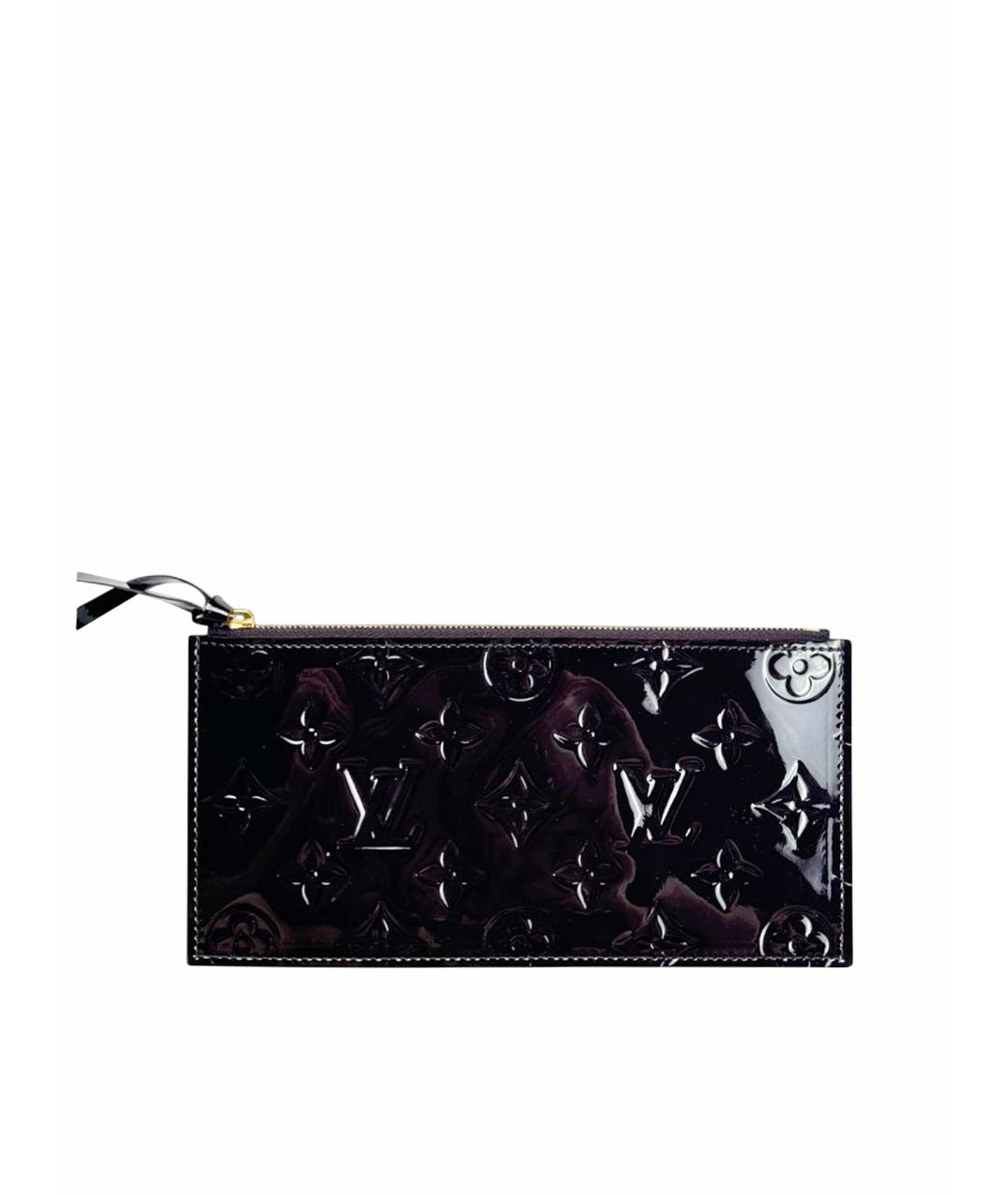 LOUIS VUITTON Фиолетовый кошелек из лакированной кожи, фото 1