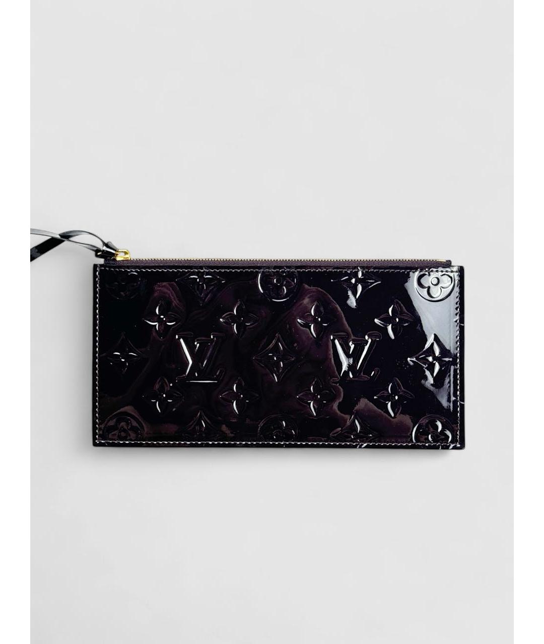 LOUIS VUITTON Фиолетовый кошелек из лакированной кожи, фото 5